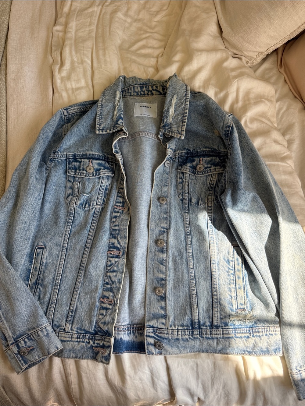 Old Navy Light Blue Denim Jean Jacket